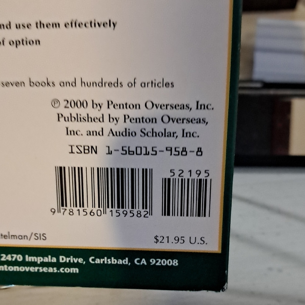 Getting Started in Options CD - Set - Picture 9 of 9